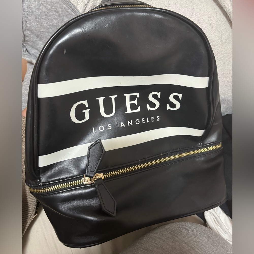 GUESS Black Backpack